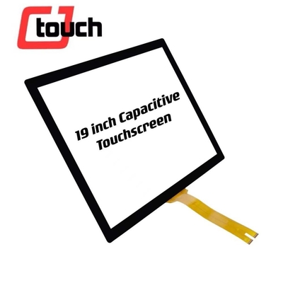 Anti compressore 19" touch screen resistente capacitivo per il monitor delle facilità dell'ufficio
