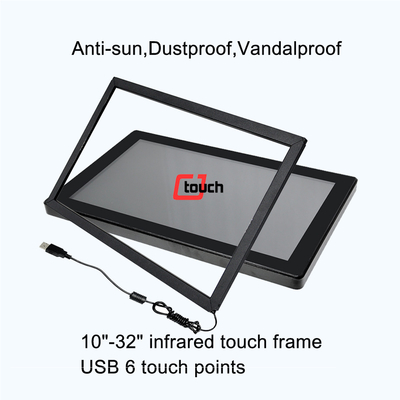 10 ponits di tocco 43&quot; corredo del touch screen del punto del monitor del touch screen di Ir multi