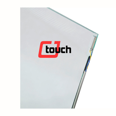 Il pannello di tocco acustico di CJTOUCH, pannello a 17 pollici del touch screen per la posizione del chiosco lavora il BANCOMAT a macchina