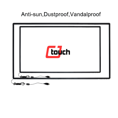 58&quot; touch screen impermeabile, touch screen della struttura di IR di IR per tensione LCD 5V