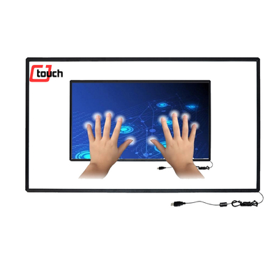 48&quot; touch screen del sensore di Multitouch IR, esposizione di tocco di 10 Touchpoints IR