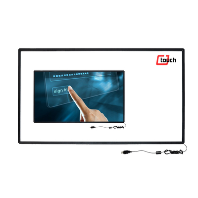 Multi touch screen infrarosso anabbagliante pratico, sovrapposizione del touch screen di IR di 10 punti