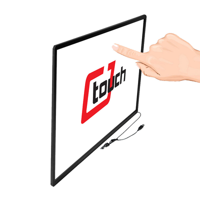 Touch screen infrarosso interattivo a 15,6 pollici per esposizione LCD pratica
