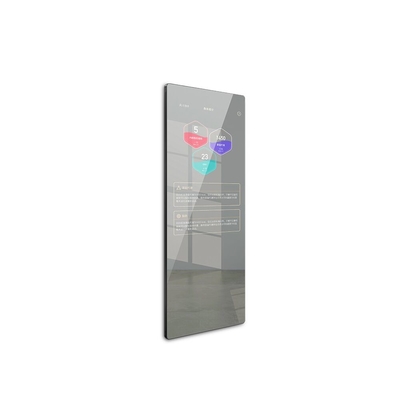 Lo specchio interattivo astuto LCD 43inch del touch screen si è illuminato per il salone