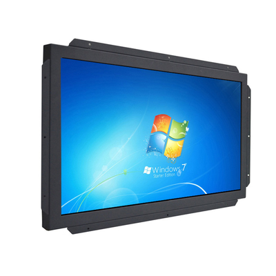 Monitor infrarosso LCD Vandalproof anabbagliante di tocco con potere di CC 12V della struttura aperta