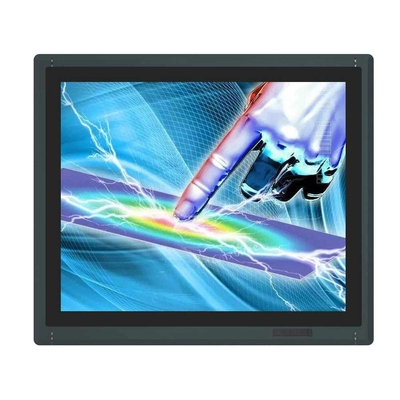 monitor industriale dell'affissione a cristalli liquidi 470 cd/m2, monitor industriale a 19 pollici del touch screen