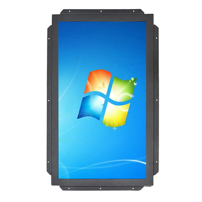 Pannello infrarosso Vandalproof a 32 pollici del monitor di tocco con vetro temperato 60Hz